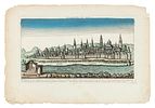 Jerusalem and the Temple – Large Collection of Panoramas – 17th-19th Centuries. Large and Image - 1