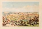 Large Collection of Prints – Panoramas of Jerusalem – 19th / Early 20th Century – Lithographs Image - 5