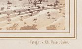Panoramic Photograph of Jerusalem from the Mount of Olives – Christian Paier – Cairo, ca. 1860. " Image - 1
