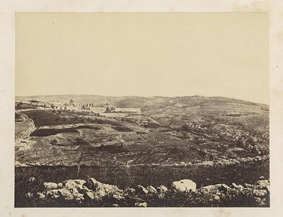 Assortment of Early Photographs – Jerusalem – 19th / Early 20th Century – PEF, James Bedford 