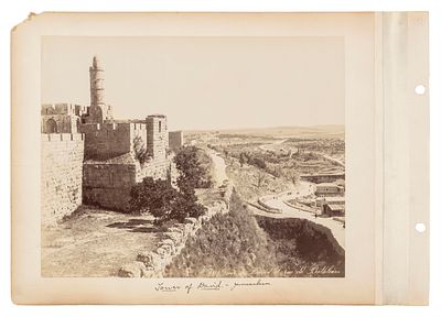 Large Collection of Jerusalem Photographs – Zangaki Brothers – Second Half of the 20th Century. S 