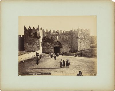 Collection of Photographs of Jerusalem – Bruno Hentschel – Late 19th Century. Twenty-one 