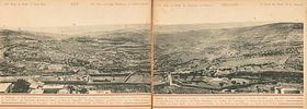 Jerusalem: Die heilige Stadt und Umgebung – Panorama Issued for the Inauguration of the Image - 3