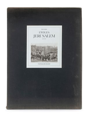 Tim N. Gidal (1909-1996) – Ewiges Jerusalem – Two Large-Format Photography Albums – Switzerland 