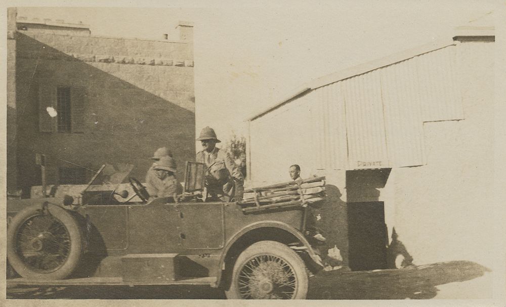 General Allenby in Jerusalem – Two Original Photographs. Two photographs depicting British 