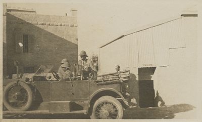 General Allenby in Jerusalem – Two Original Photographs. Two photographs depicting British 