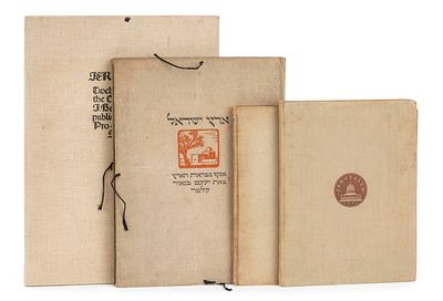 Yaakov Benor-Kalter – Four Photography Albums – 1920s-1930s. Four albums with photographs and 