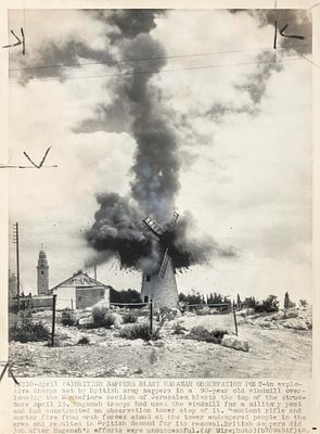 Collection of News Journal Photographs – The Jewish-Arab Conflict in Jerusalem – War of 