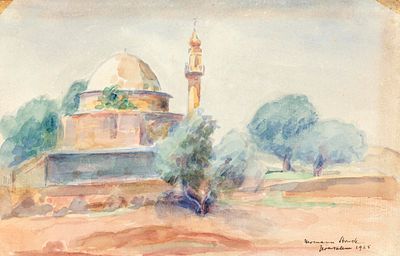 Hermann Struck (1876-1944) – Jerusalem and Its Sites – Collection of Drawings, Engravings and 