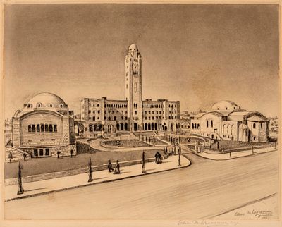 Jerusalem and its Sites – Large Collection of Signed Prints – Nachum Gutman, Meir Gur-Arie 