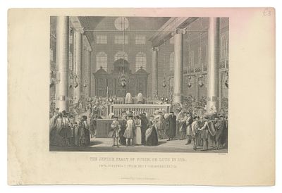 Jewish Customs and Rituals – Collection of Engravings – 18th Century – Augustin Calmet and 