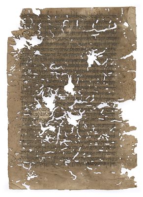 שרידי דפים – פירוש הרד"ק לספר ישעיהו – ספרד או פורטוגל, המאה ה-14/15 – עם ביאור לא-ידוע למספר פסוקים