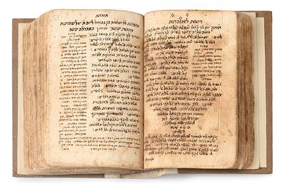 כתב-יד, מחזור תכלאל לרגלים וימים נוראים, עם פירושים – תימן, המאה ה-18. כתב-יד, סידור תכלאל – עם 