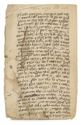 אוסף כתבי-יד – ענייני דרוש וקבלה – מזרח אירופה, שנות התר"י-התר"כ בקירוב. אוסף חמישה קונטרסים 