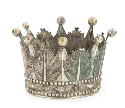 כתר לספר תורה – טימישוארה, 1820 בקירוב. כתר לספר תורה. טימישוארה (Timișoara / 