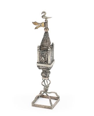 כלי פיליגרן איכותי לבשמים – כנראה לבוב, 1810-1824 בקירוב. כלי לבשמים. [כנראה לבוב, 1810-1824]. 