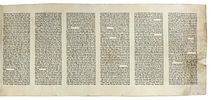 Esther Scroll in Large Format – Ca. 19th Century. The description and condition report appear Image - 1