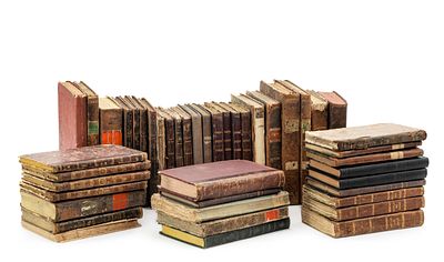 Large Collection of Chumashim from Various Editions, Some with Commentaries – Italy and 