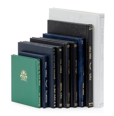 Collection of Books – Memorial for the Deceased. The description and 