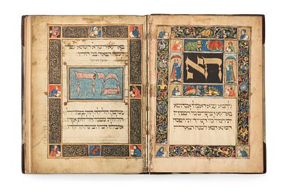Darmstadt Haggadah – Elaborate Facsimile – Leipzig, 1927-1928. The description and 