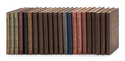 Jahrbuch f&uuml;r j&uuml;dische Geschichte und Literatur – Berlin, 1898-1919 – 22 Volumes. The description 