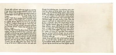 Esther Scroll – Israel, 20th Century. Esther scroll. [Israel, second half of 20th 