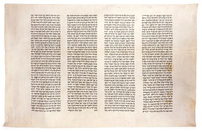 Parchment Scroll – The Book of Ruth – Jerusalem, Early 20th Century. Parchment Megillat Ruth. 