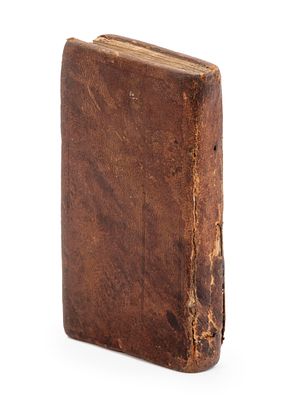 Tehillim – Leiden, 1637 – Early Leather Binding. Book of Tehillim. Leiden: Joannes Maire, 