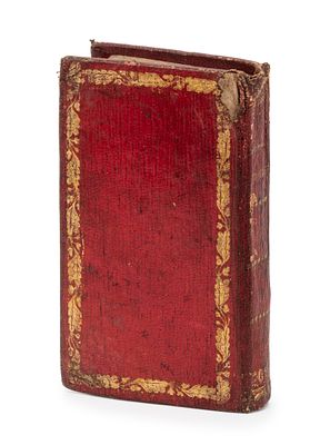 Order of Five Fast Days – Amsterdam, 1712 – Miniature Format – Early Leather Binding. Order of 