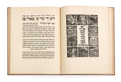 Passover Haggadah – Jacob Steinhardt – First Edition, Berlin, 1921 – Twenty Woodcuts Signed by 
