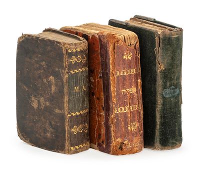 Beit Tefillah Miniature Siddur – Three Editions – Livorno, 1850-1892 – Original Bindings. The 