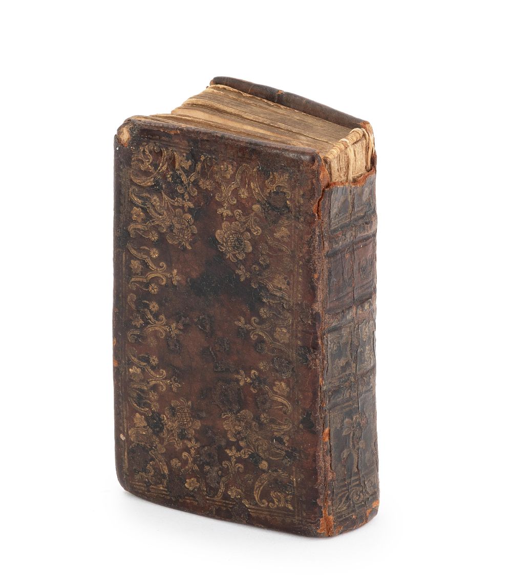 Order of Five Fast Days – Amsterdam, 1740 – Miniature Edition – Original Leather Binding. The 