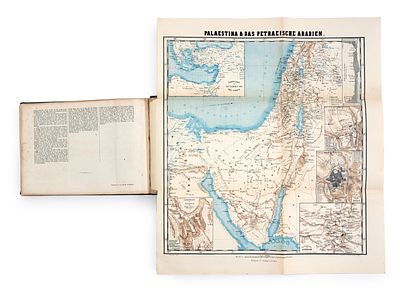 "תמונות מארץ הקודש" – שתי מהדורות – שטוטגרט, 1839 / 1858 – ליתוגרפיות על פי יוהאן מרטין ברנאץ. 1. 