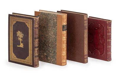 לקט ספרים עם איורים מאת ויליאם הנרי ברטלט (1809-1854). לקט ספרים אודות העיר ירושלים, מלווים 