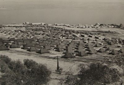 תצלום - מעברה בטבריה, 1950. ארכיון הציולמים של קרן היסוד. 13x18 ס"מ 
#291219