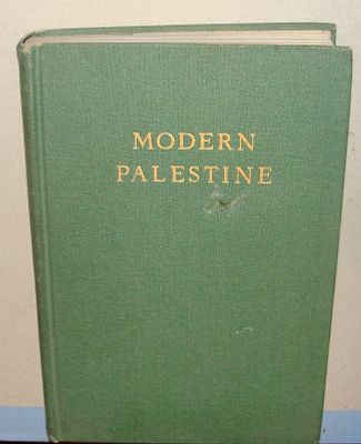 ספר - MODERN PALESTINE: A Symposium, Hadassah, New York, 1933. . 411 עמ'. 
#10425SH