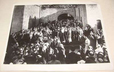שירות הצילום מאטסון [MATSON], הביקור הראשון של הנציב העליון בעבר הירדן, א-סלט, 1920 (הדפסה מאוחרת). 