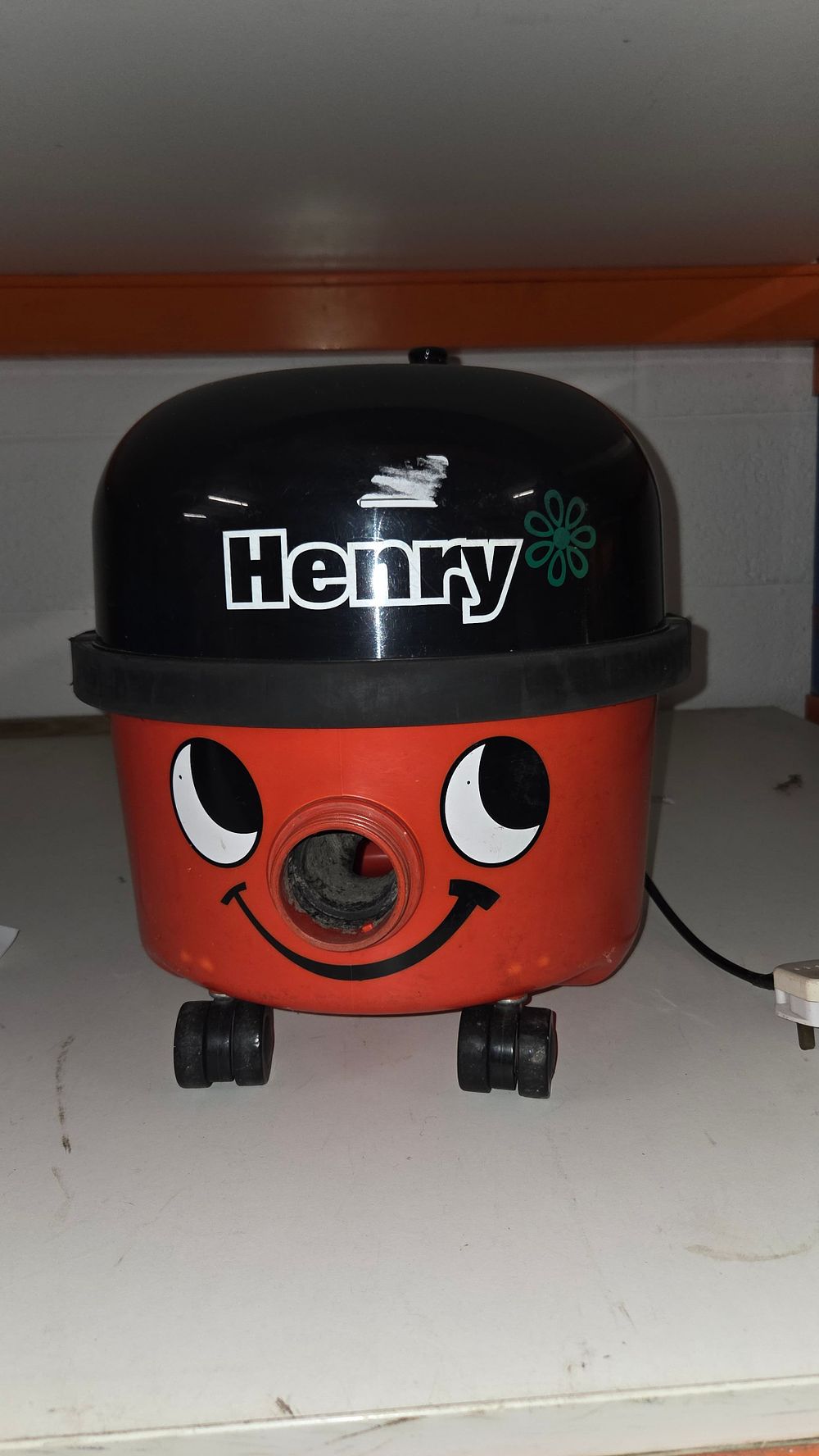 Lot 182 – Numatic Henry Red and Black Canister Vacuum Cleaner