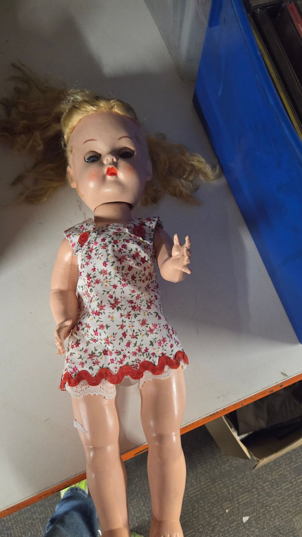 Lot 191 – Vintage Saucy Walker Style Blonde Baby Doll