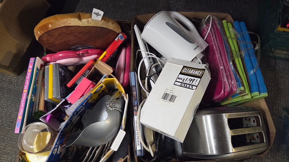 Lot 207 – A Collection of Mixed Household Items Electronics and Toys