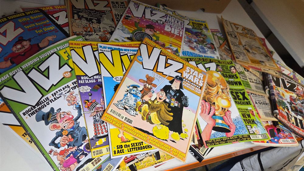 Lot 220 – A Collection of Viz Adult Comic Magazines