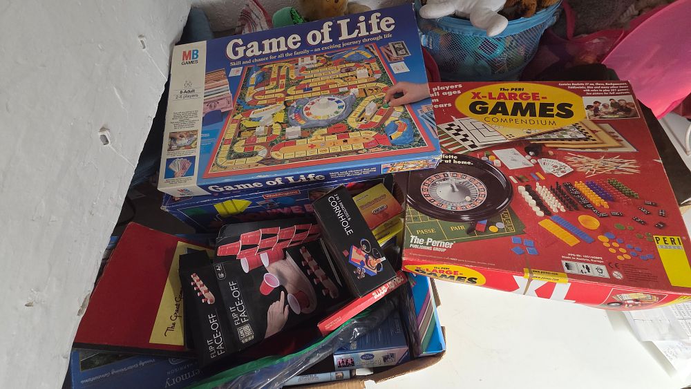 Lot 221 – A Collection of Board Games and Sporting Items