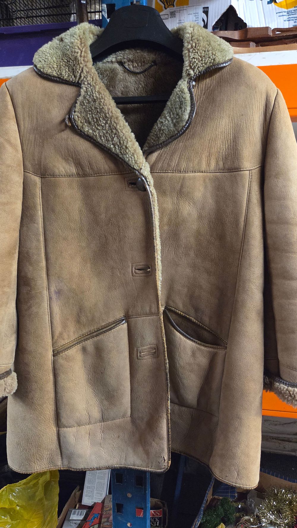 Lot 234 – A Sheepskin Coat by Conder of Ipswich