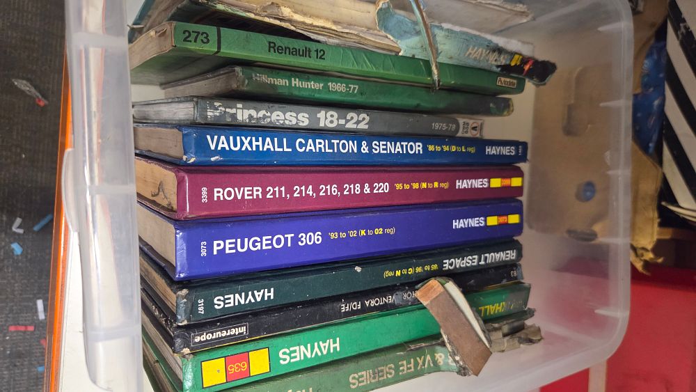 Lot 241 – A Collection of Automotive Workshop Manuals. Inc Haynes
