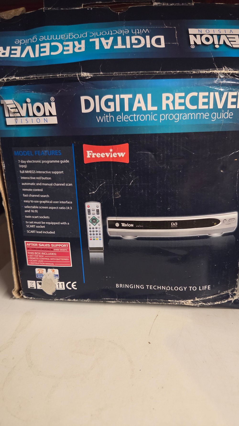 Lot 243 – Boxed Tevion Vision Digital Receiver Model STB 2012