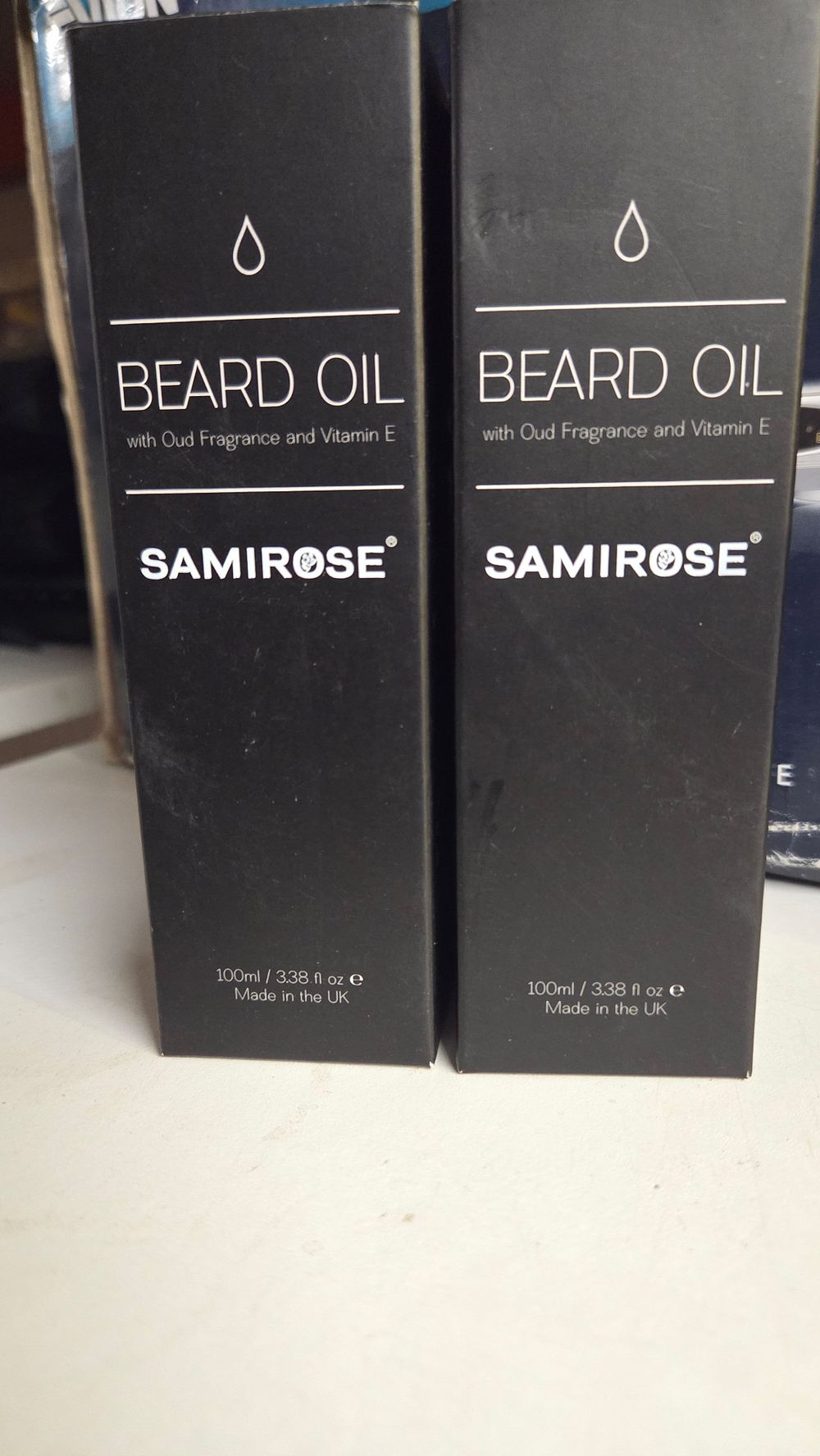 Lot 245 – 2 boxes of SAMIROSE Oud Fragrance Beard Oil