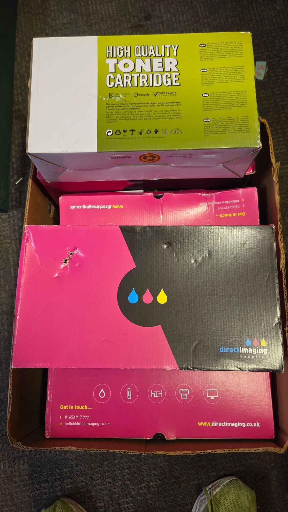 Lot 288 – A Collection of Direct Imaging Supplies Toner Cartridges