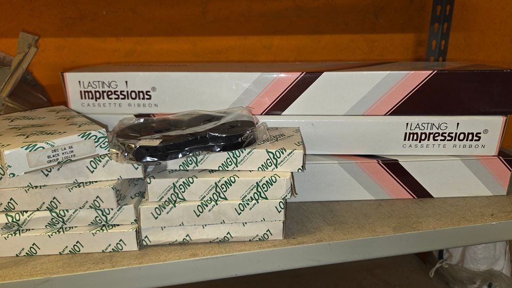 Lot 302 – A Collection of Lasting Impressions and LongBOW Printer Ribbons