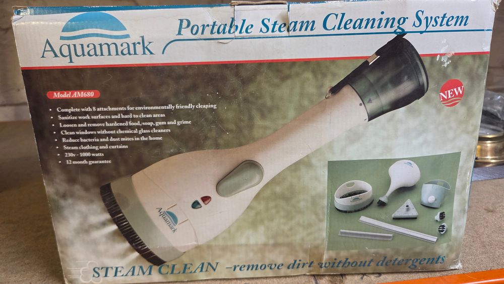 Lot 324 – Aquamark Model AM680 Portable Steam Cleaning System