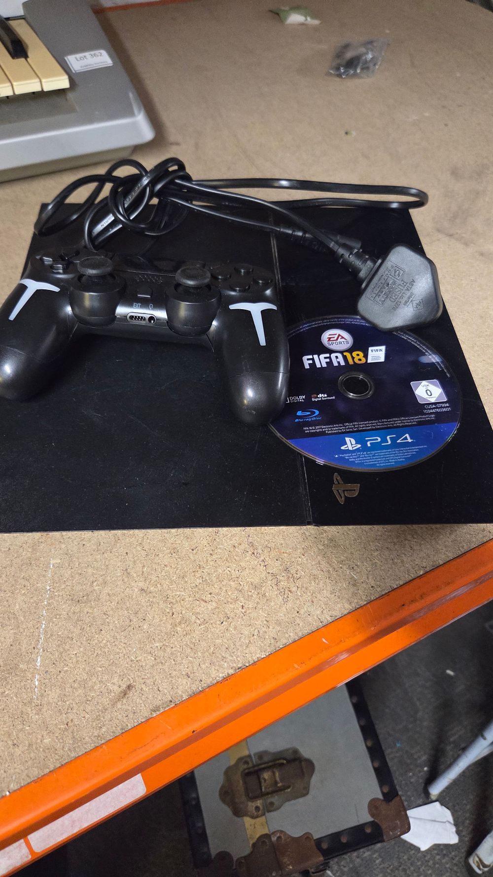 Lot 363 – Sony PlayStation 4 Slim Console Bundle with Controller and a FIFA 18